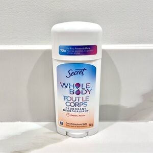 🔵3/$25 NEW Secret Whole Body Aluminum Free Stick Deodorant